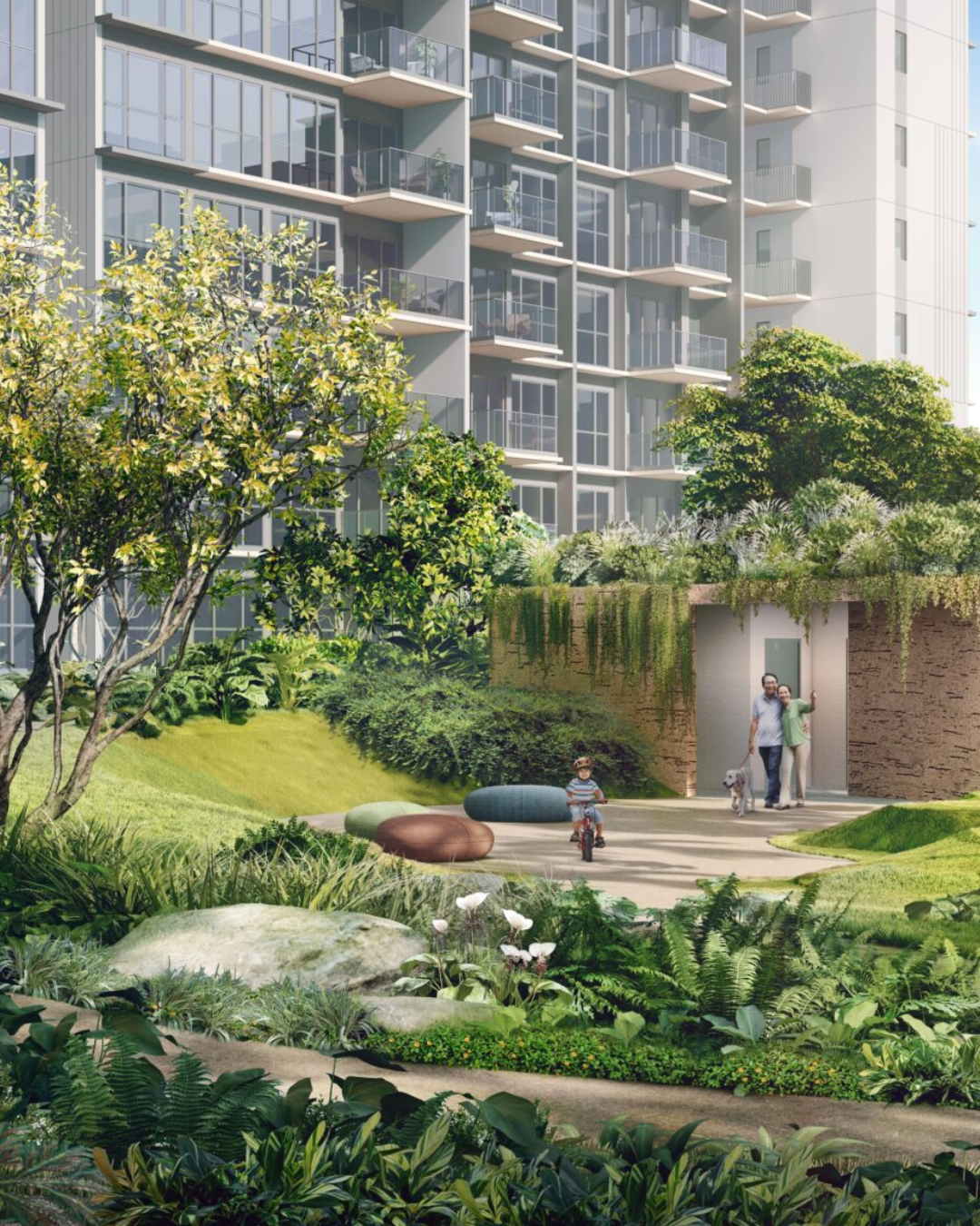 Walking in Condominium